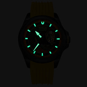 Solvil et Titus x Evangelion "EVA-00" Quest Collection Limited Edition Multi-Function Automatic Silicone Watch [W06-03426-003]