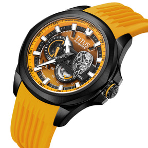 Solvil et Titus x Evangelion "EVA-00" Quest Collection Limited Edition Multi-Function Automatic Silicone Watch [W06-03426-003]