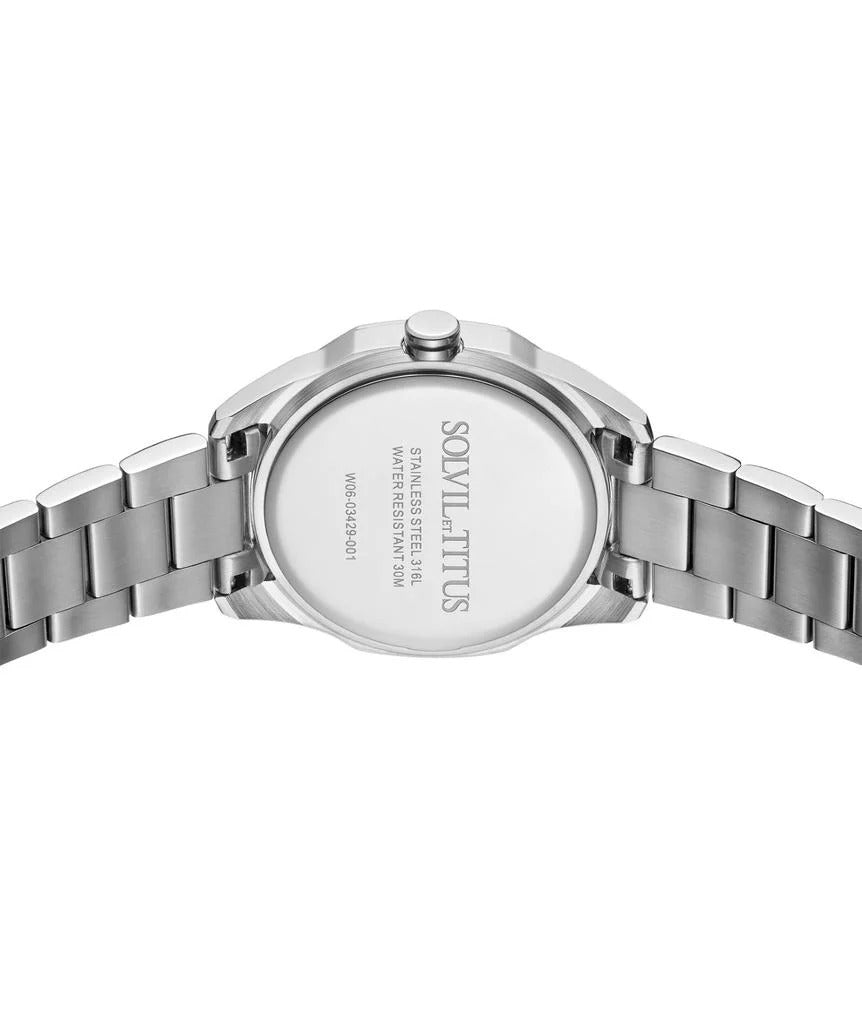 [WOMEN] Fashionista 3 Hands Quartz Stainless Steel Watch [W06-03429-001]