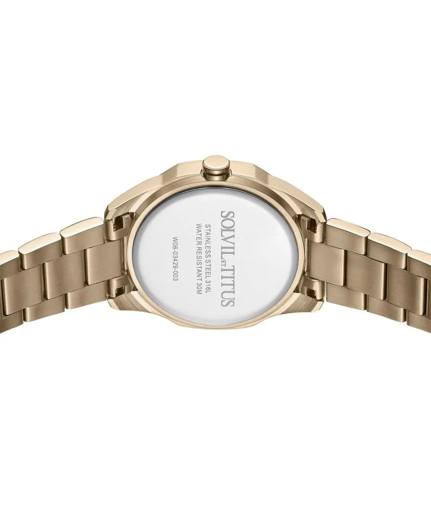 [WOMEN] Fashionista 3 Hands Quartz Stainless Steel Watch [W06-03429-003]