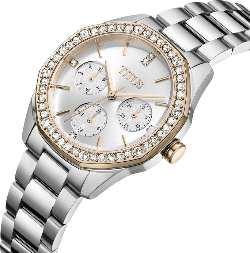 [WOMEN] Fashionista 3 Hands Quartz Stainless Steel Watch [W06-03429-004]