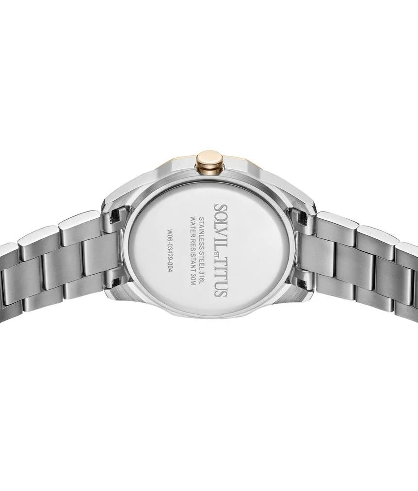 [WOMEN] Fashionista 3 Hands Quartz Stainless Steel Watch [W06-03429-004]
