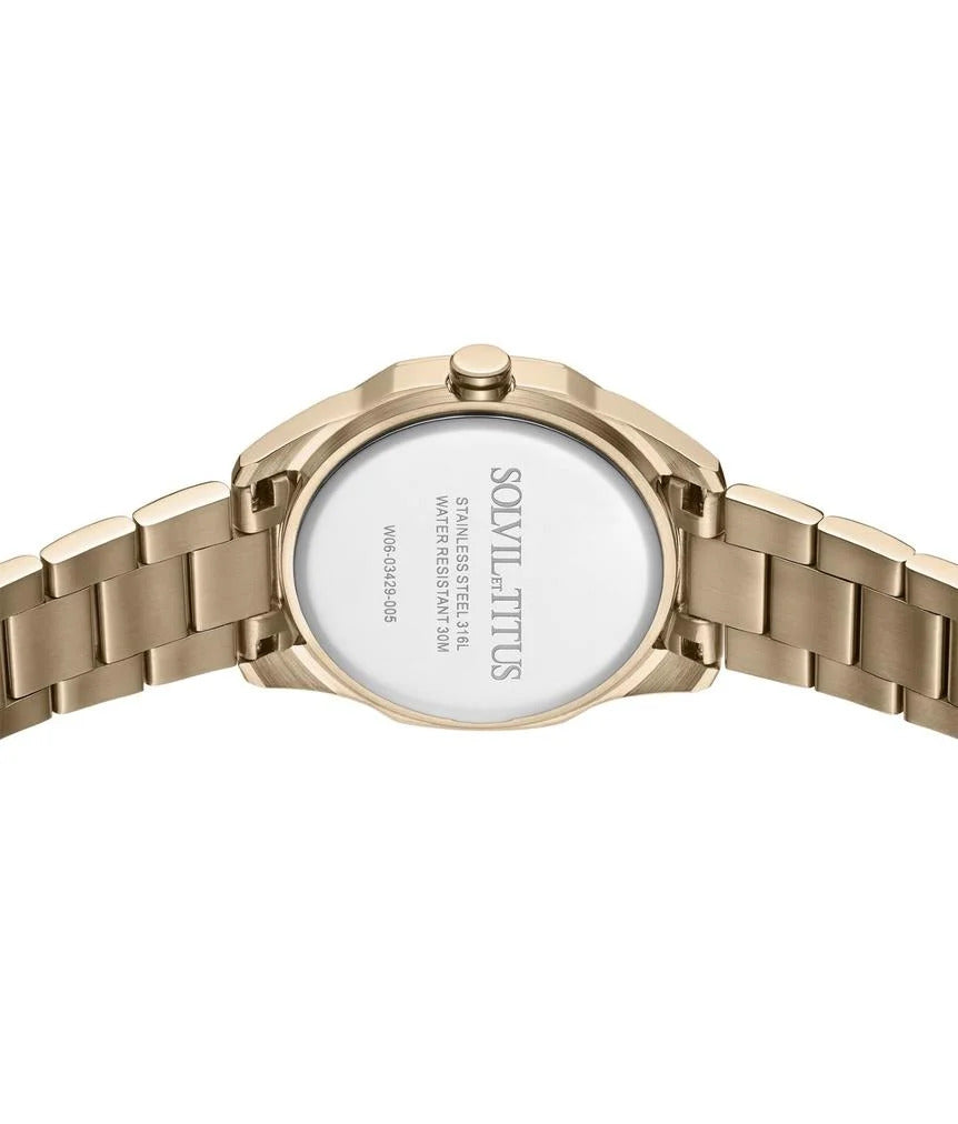 [WOMEN] Fashionista 3 Hands Quartz Stainless Steel Watch [W06-03429-005]