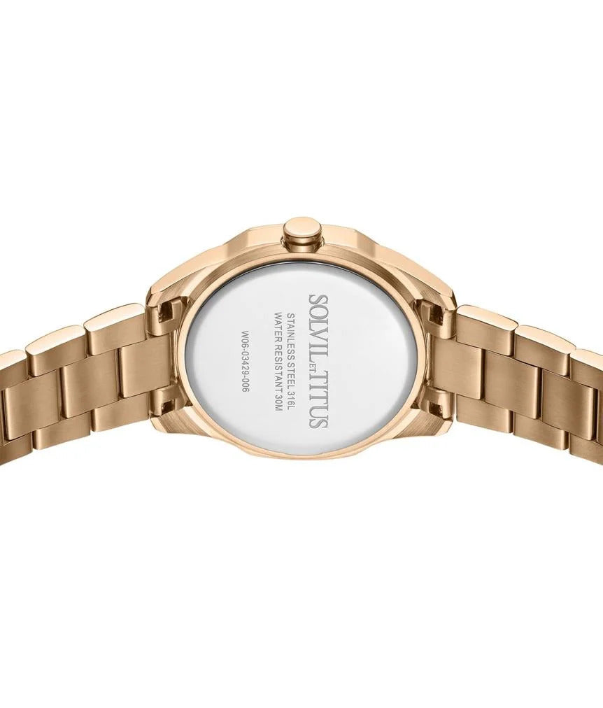 [WOMEN] Fashionista 3 Hands Quartz Stainless Steel Watch [W06-03429-006]