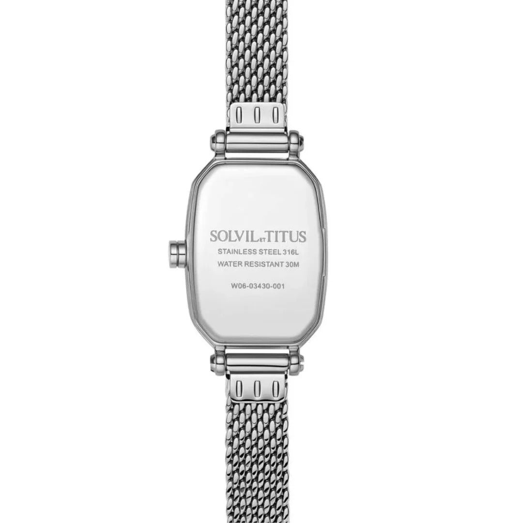 [WOMEN] Fashionista 2 Hands Quartz Stainless Steel Women Watch [W06-03430-001]