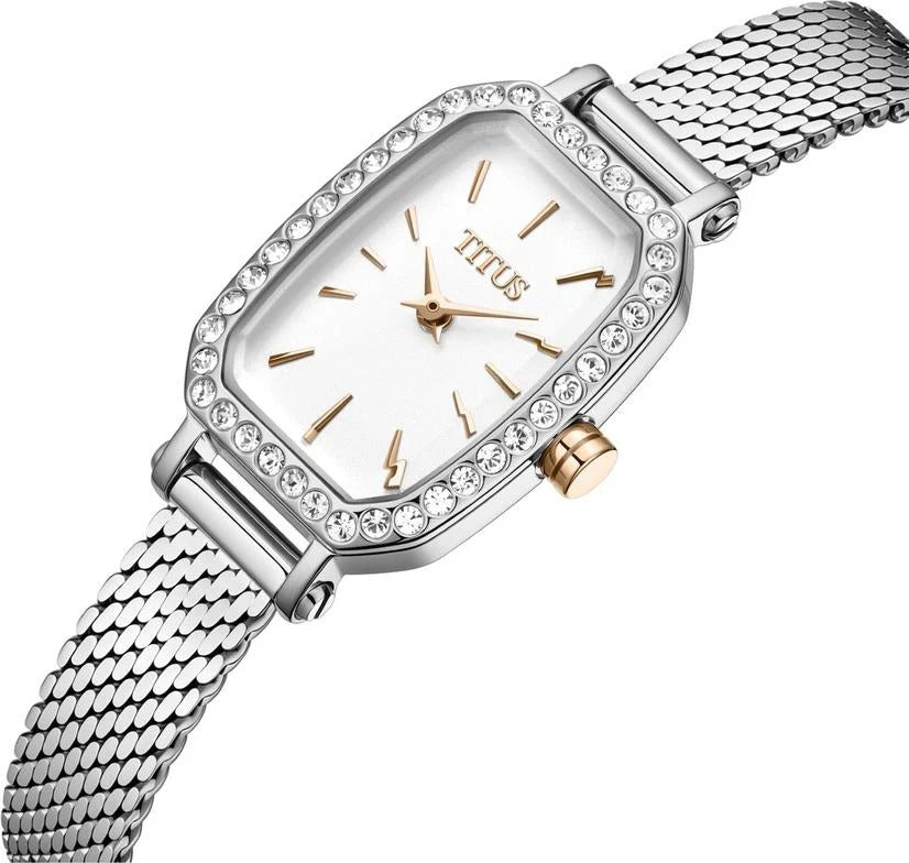 [WOMEN] Fashionista 2 Hands Quartz Stainless Steel Women Watch [W06-03430-002]