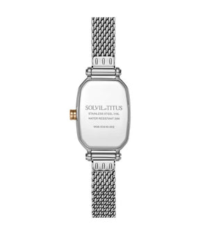[WOMEN] Fashionista 2 Hands Quartz Stainless Steel Women Watch [W06-03430-002]