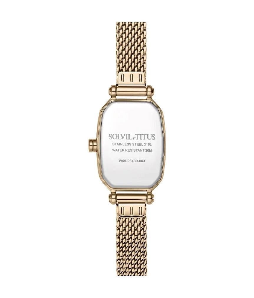 [WOMEN] Fashionista 2 Hands Quartz Stainless Steel Women Watch [W06-03430-003]