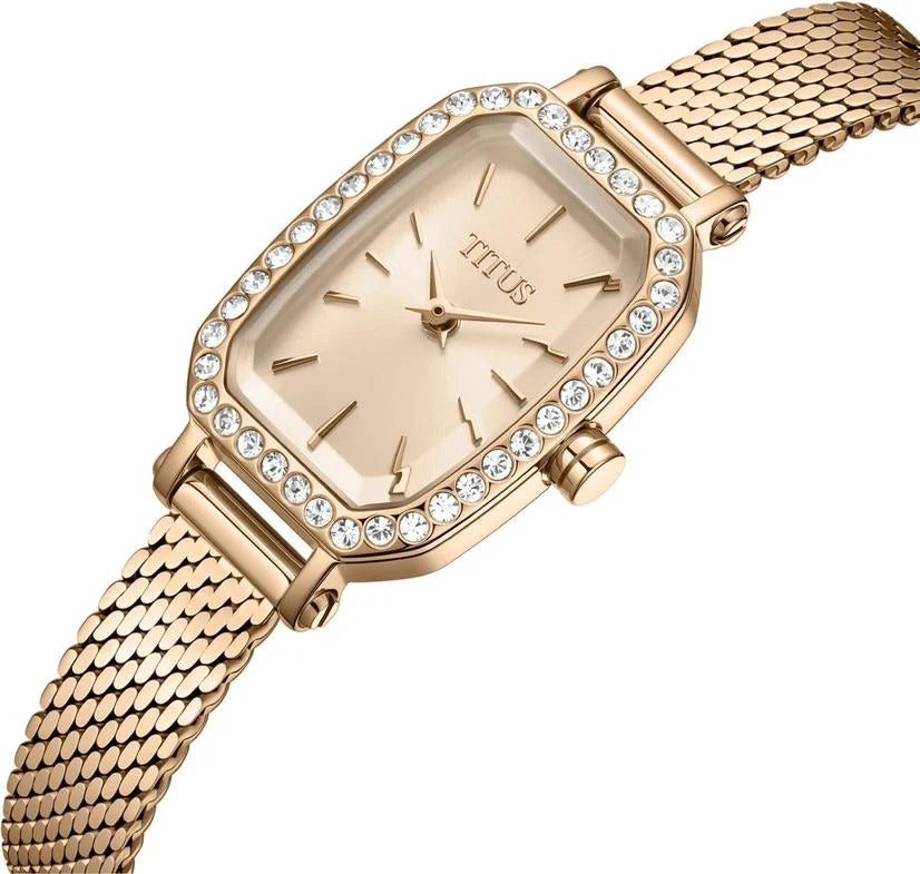 [WOMEN] Fashionista 2 Hands Quartz Stainless Steel Women Watch [W06-03430-004]