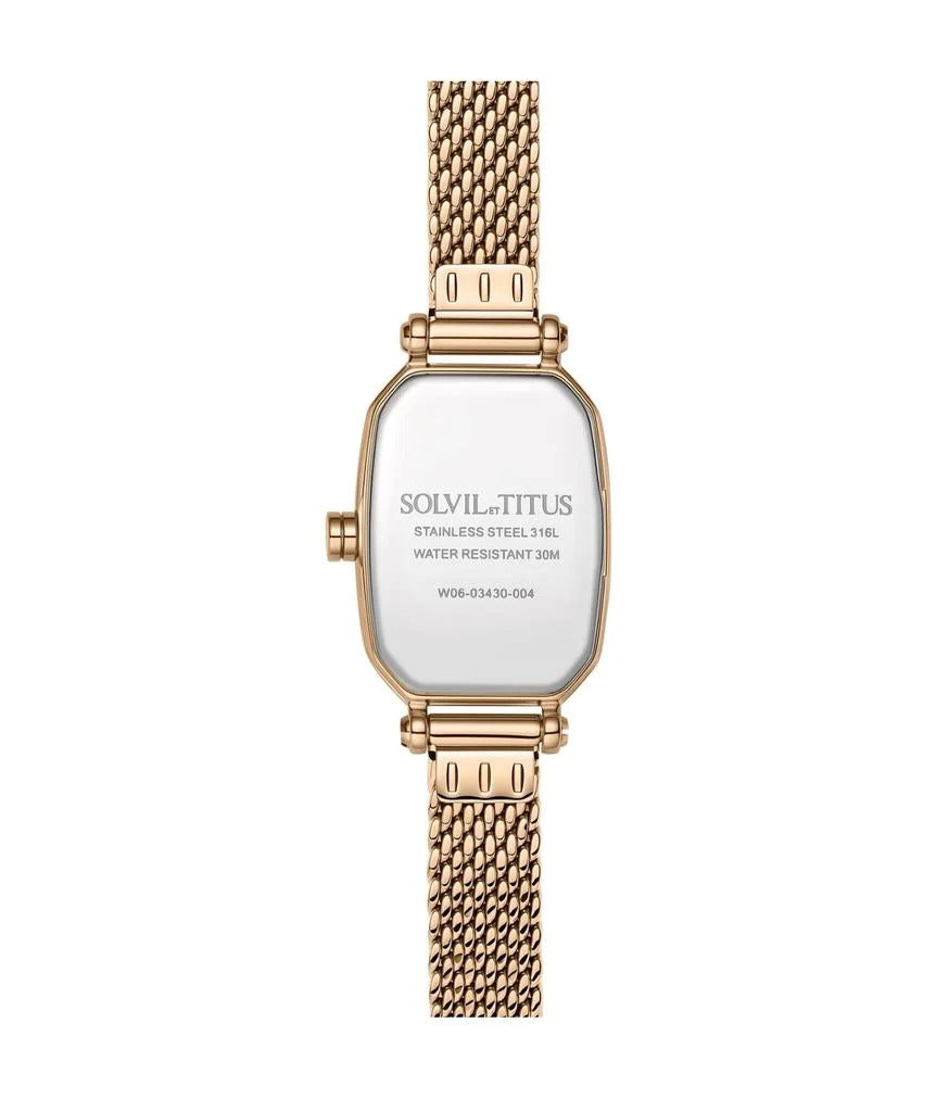 [WOMEN] Fashionista 2 Hands Quartz Stainless Steel Women Watch [W06-03430-004]
