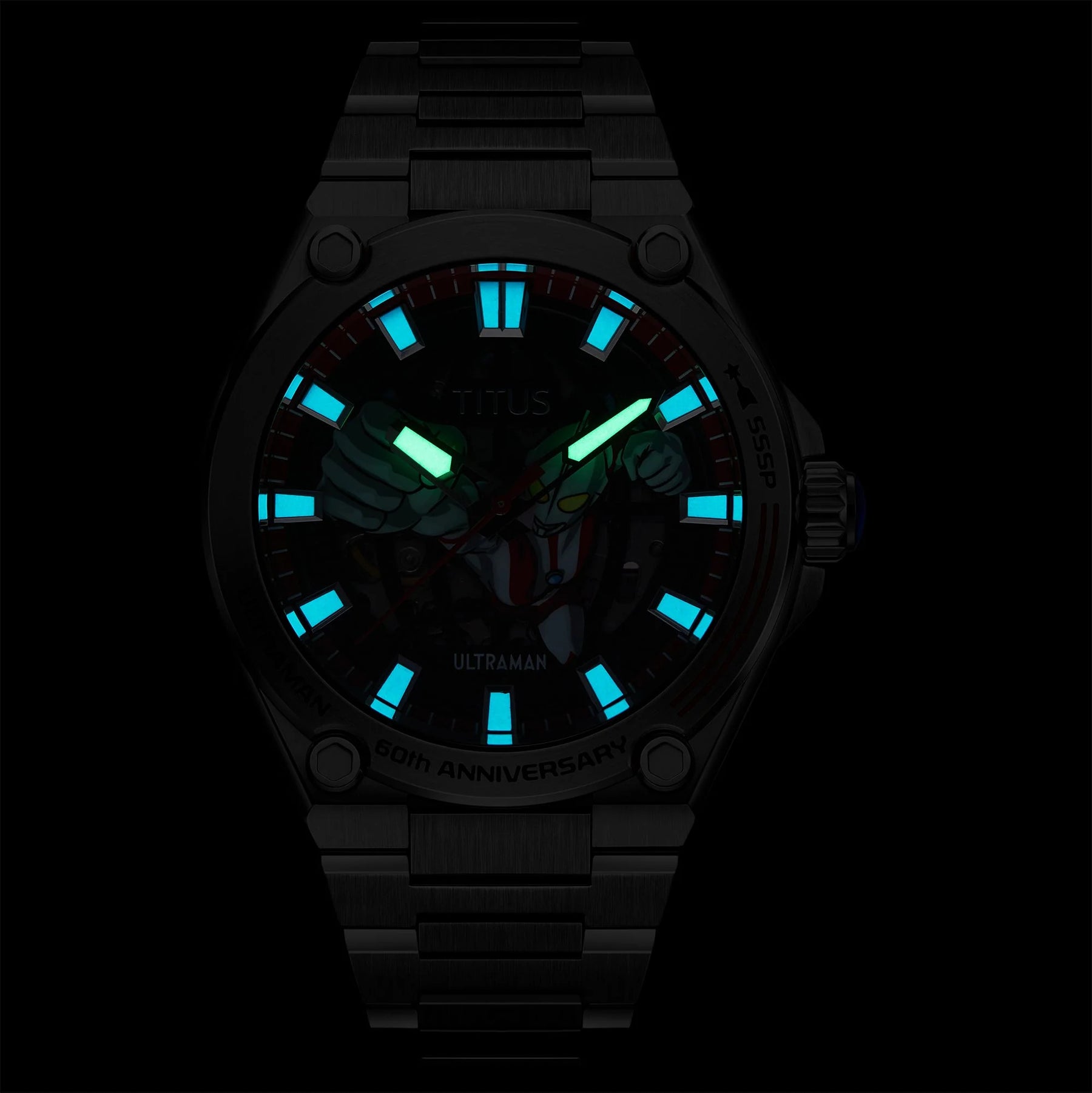 Voyager Collection "Ultraman 60th Anniversary" Limited Edition Automatic Skeleton Watch [W06-03435-001]