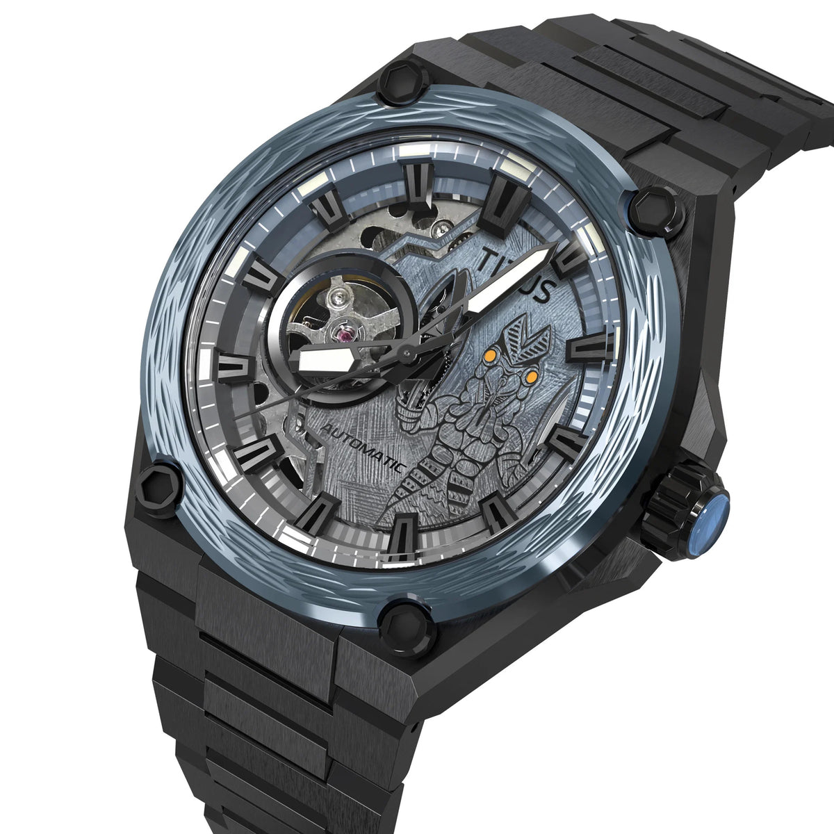 Voyager Collection "Alien Baltan" Limited Edition Automatic Skeleton Watch [W06-03435-002]