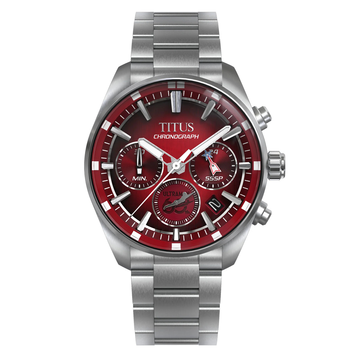 Saber Collection "Ultraman 60th Anniversary" Limited Edition Chronograph Watch [W06-03436-001]