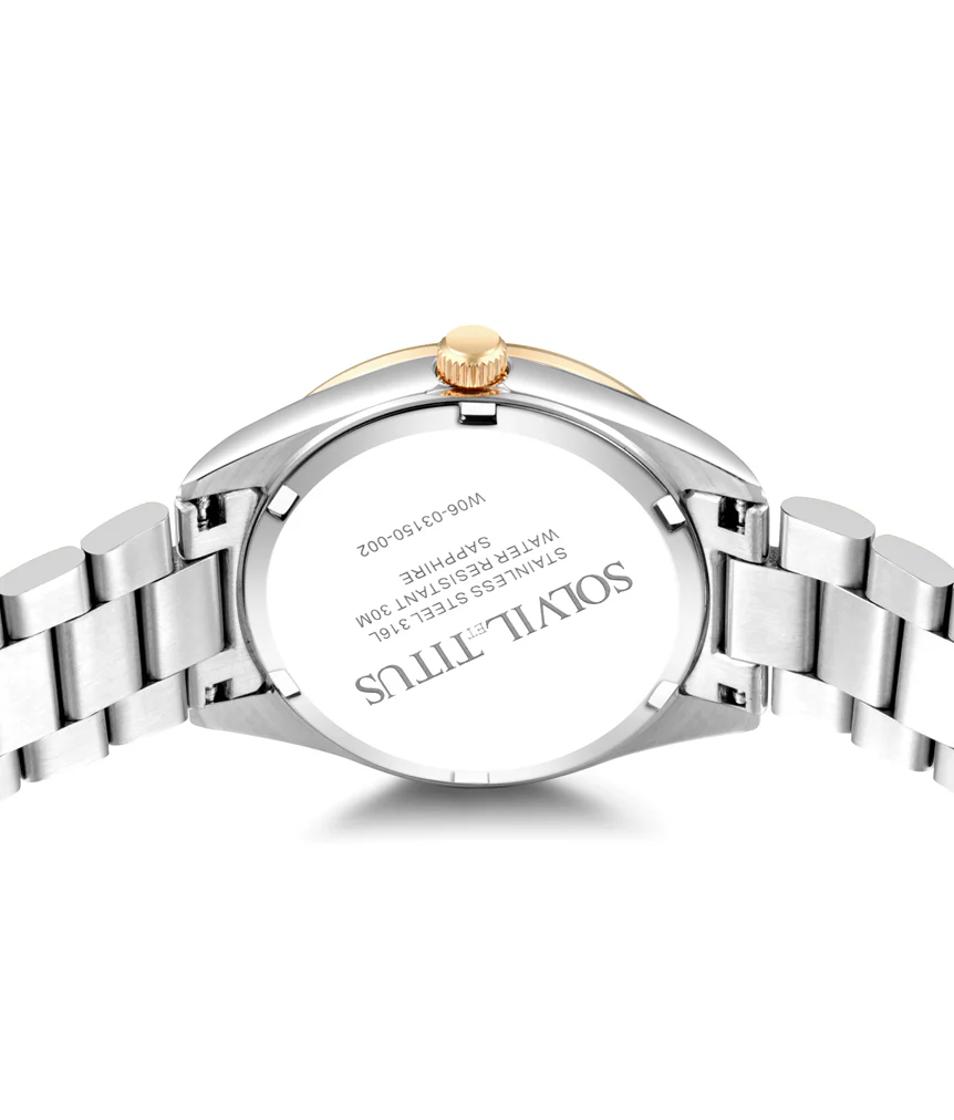 [WOMEN] Fair Lady 3 Hands Quartz Stainless Steel Watch [W06-03150-002]