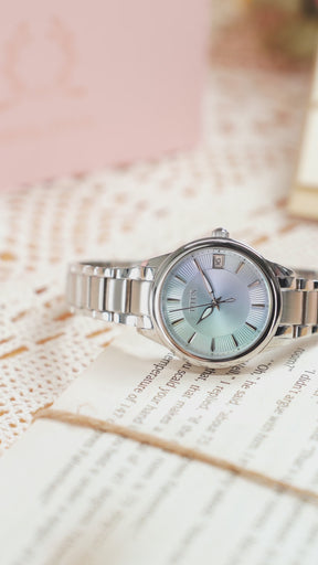 [WOMEN] Fair Lady 3 Hands Date Quartz Stainless Steel Watch [W06-03373-001]