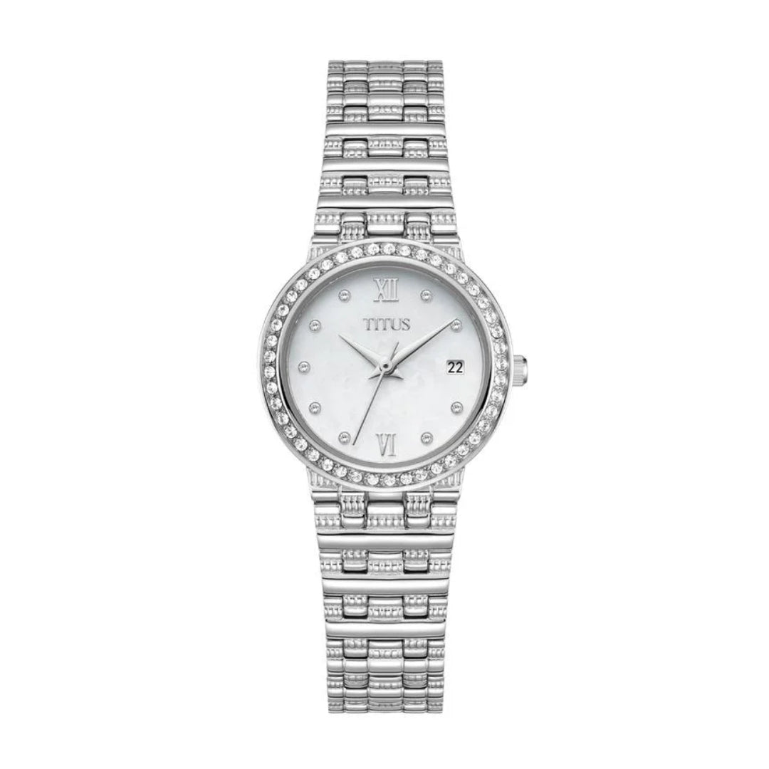 [WOMEN] Fair Lady 3 Hands Date Quartz Stainless Steel Watch [W06-03320-001]