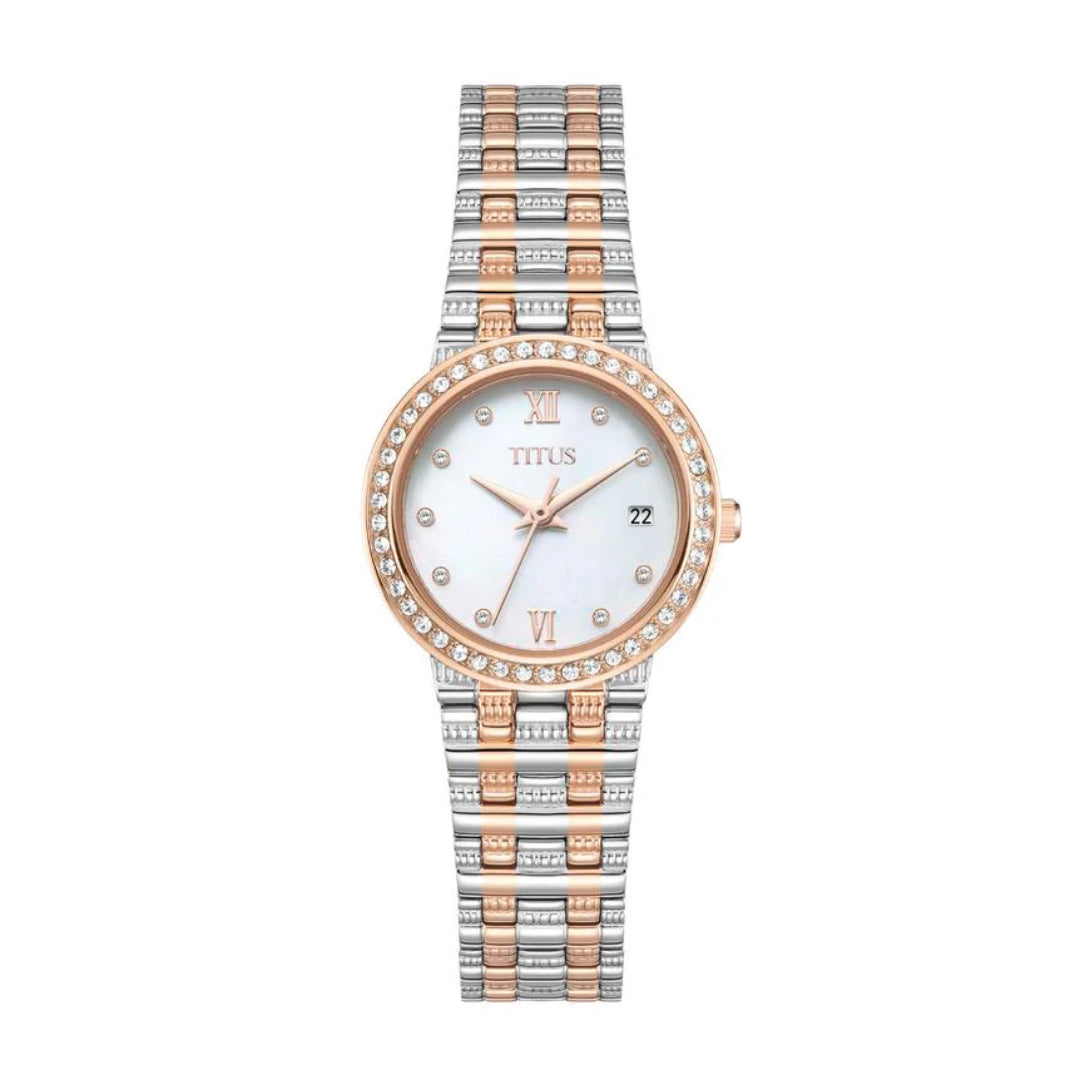 [WOMEN] Fair Lady 3 Hands Date Quartz Stainless Steel Watch [W06-03320-002]