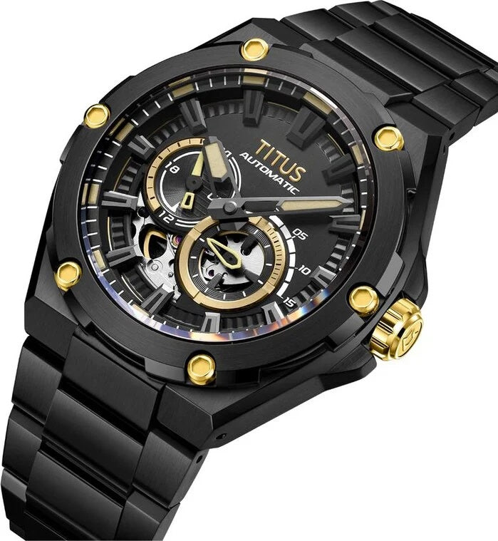 [MEN] Voyager Multi-Function Automatic Stainless Steel Watch [W06-03343-005]