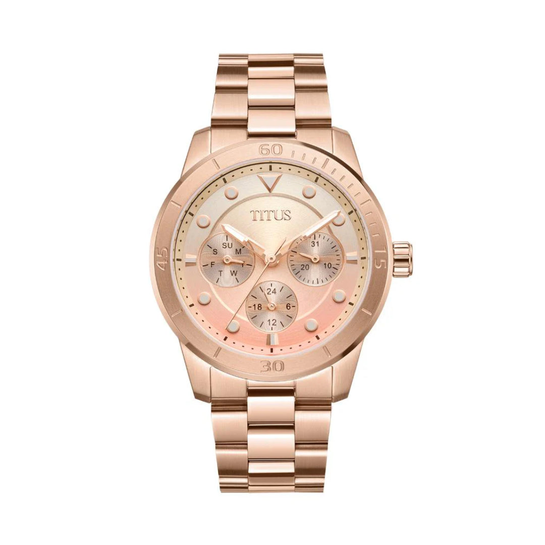 [WOMEN] Aspira Multi-Function Quartz Stainless Steel Watch [W06-03413-004]
