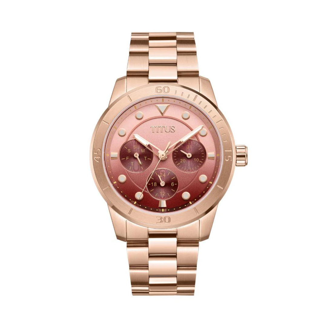 [WOMEN] Aspira Multi-Function Quartz Stainless Steel Watch [W06-03413-005]