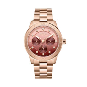 [WOMEN] Aspira Multi-Function Quartz Stainless Steel Watch [W06-03413-005]