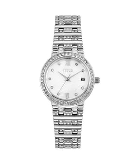 [WOMEN] Fair Lady 3 Hands Date Quartz Stainless Steel Watch [W06-03320-001]