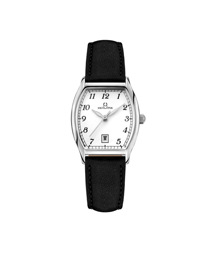 [WOMEN] Barista 3 Hands Date Quartz Leather Watch [W06-02825-008]