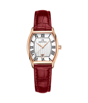 [WOMEN] Barista 3 Hands Date Quartz Leather Watch [W06-02825-011]