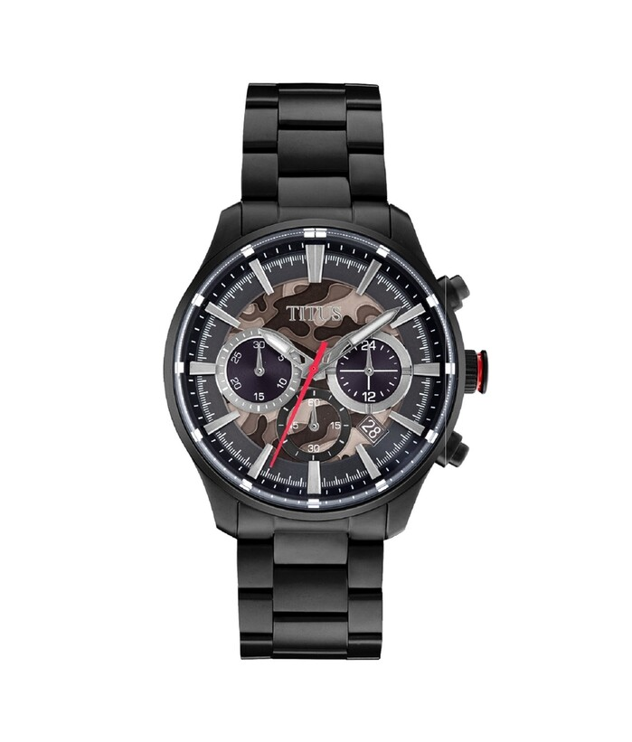 [MEN] Saber Chronograph Quartz Stainless Steel Watch [W06-03287-007]