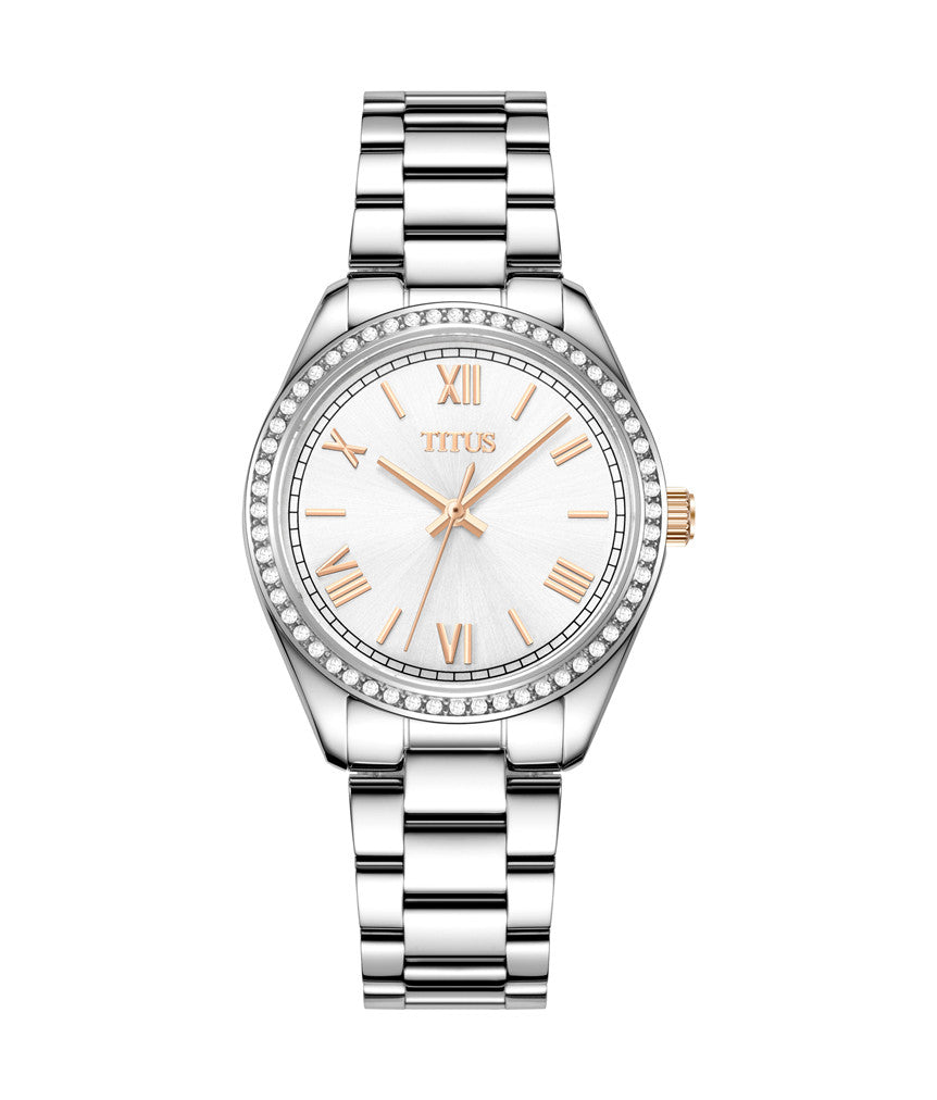 [WOMEN] Fair Lady 3 Hands Quartz Stainless Steel Watch [W06-03150-001]