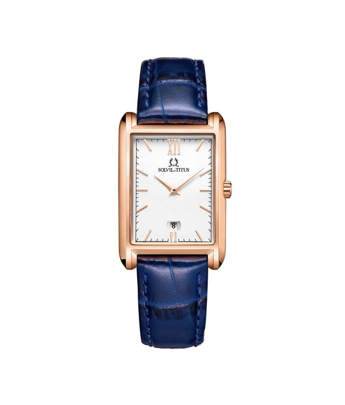 [WOMEN] Classicist 2 Hands Date Quartz Leather Watch [W06-03179-007]