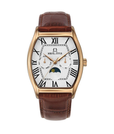[MEN] Barista Multi-Function Quartz Leather Watch [W06-03219-003]