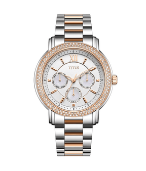 [WOMEN] Fashionista Multi-Function Quartz Stainless Steel Watch [W06-03251-001]