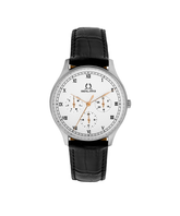 [WOMEN] Classicist Multi-Function Quartz Leather Watch [W06-03257-001]