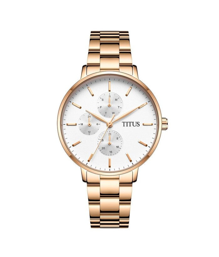 [WOMEN] Interlude Multi-Function Quartz Stainless Steel Watch [W06-03259-003]