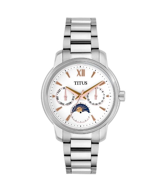 [WOMEN] Devot Multi-Function with Day Night Indicator Quartz Stainless Steel Watch [W06-03262-001]