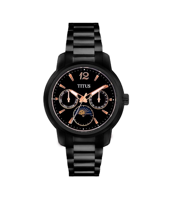 [WOMEN] Devot Multi-Function with Day Night Indicator Quartz Stainless Steel Watch [W06-03262-004]