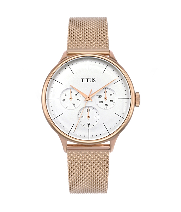 [WOMEN] Interlude Multi-Function Quartz Stainless Steel Watch [W06-03264-002]