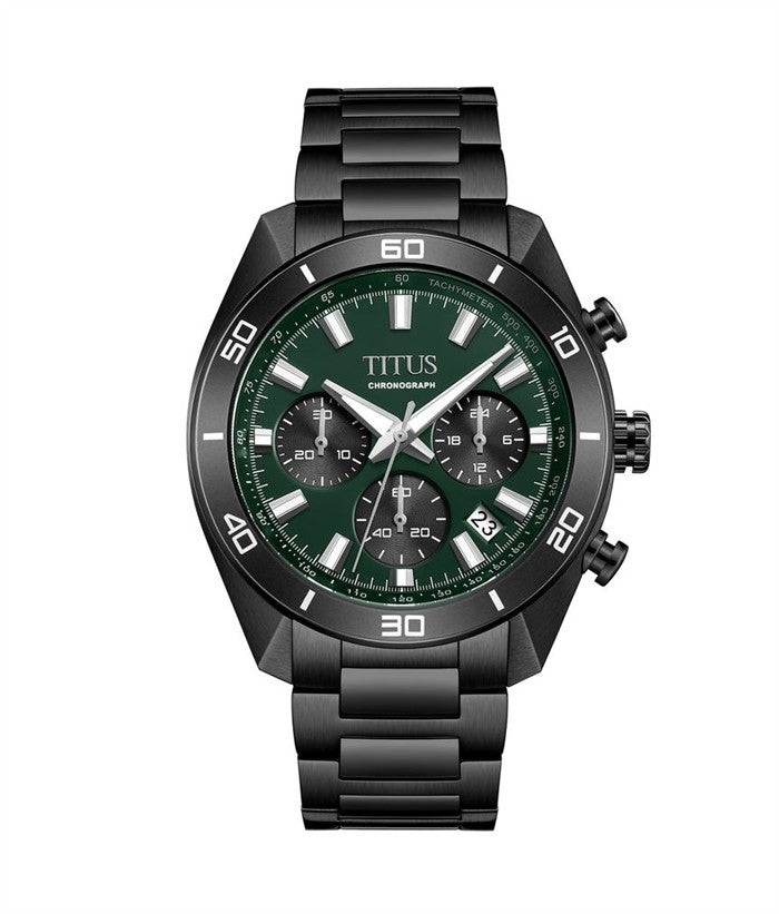 [MEN] Modernist Chronograph Quartz Stainless Steel Watch [W06-03265-007]
