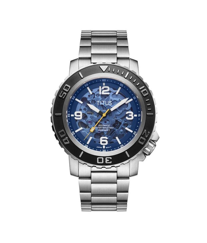 [MEN] The Cape 3 Hands Automatic Stainless Steel Watch [W06-03279-002]