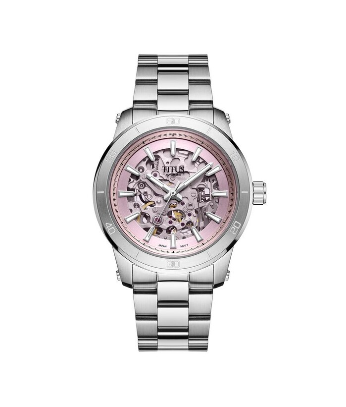 [WOMEN] Aspira 3 Hands Automatic Stainless Steel Watch [W06-03281-003]