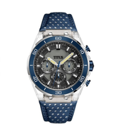 [MEN] Modernist Chronograph Quartz Leather Watch [W06-03285-008]