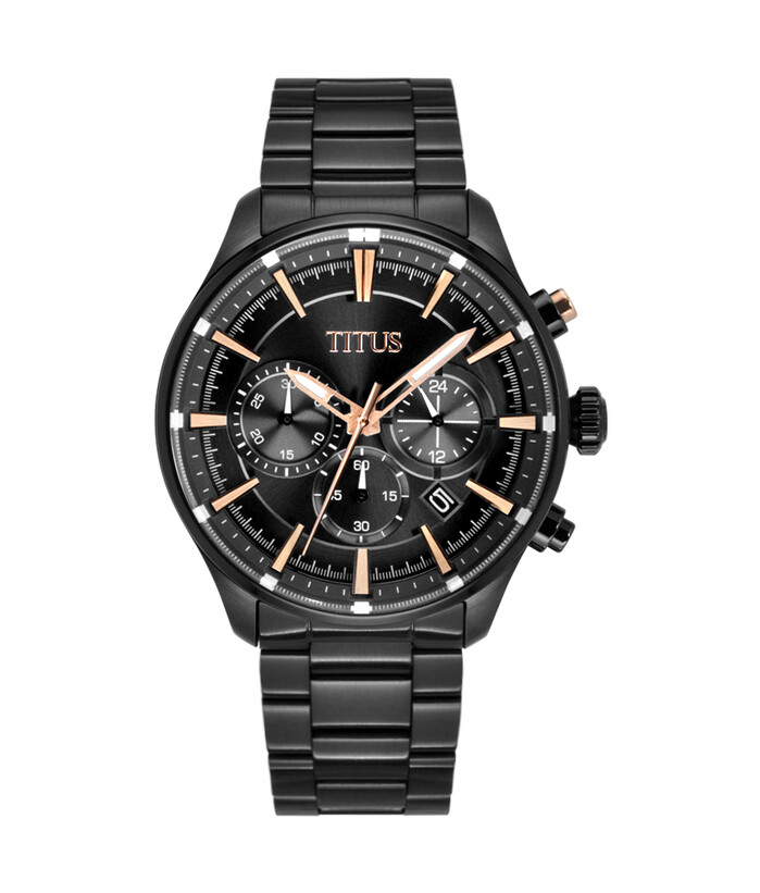 [MEN] Saber Chronograph Quartz Stainless Steel Watch [W06-03286-008]