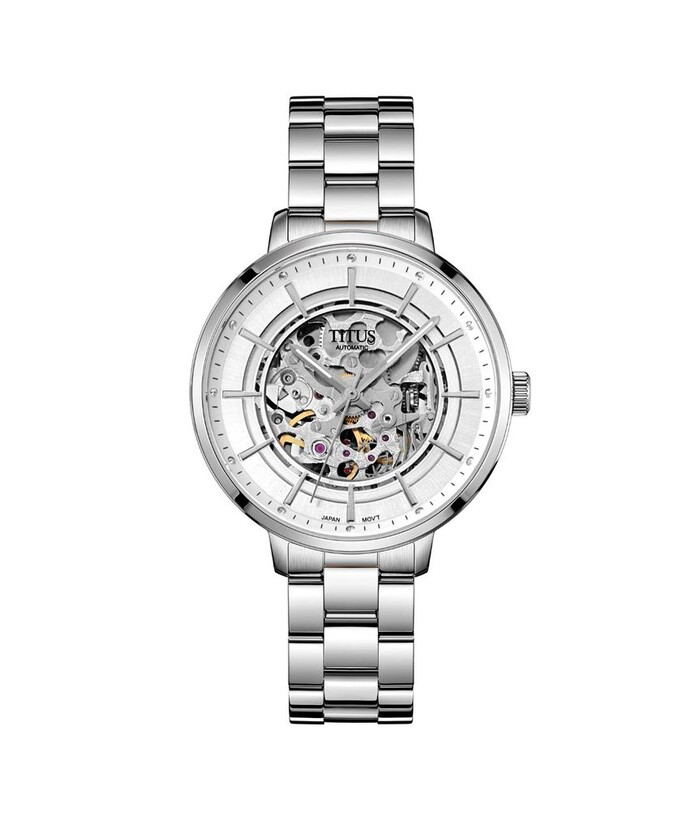 [WOMEN] Enlight 3 Hands Automatic Stainless Steel Watch [W06-03306-001]