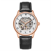 [MEN] Jawi Series Enlight 3 Hands Automatic Leather Watch [W06-03309-001]
