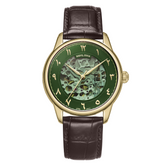 [MEN] Jawi Series Enlight 3 Hands Automatic Leather Watch [W06-03310-001]